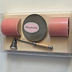ALEXANDRIA ROMANCE CANDLES SET